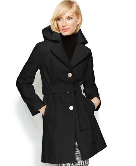 michael kors a-line wool winter coat on sale